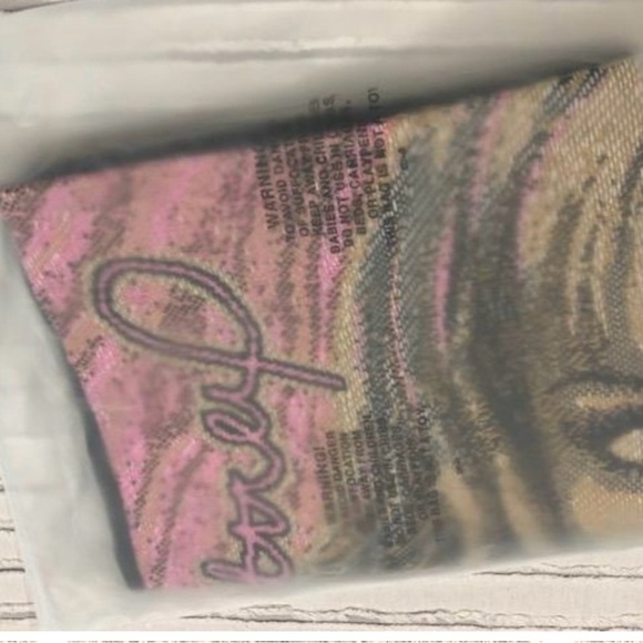 Vintage & New - Britney Spears Woven Pillow Case - Rare - Collectible - Unique - Picture 7 of 11